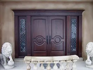 Black Walnut Custom Door