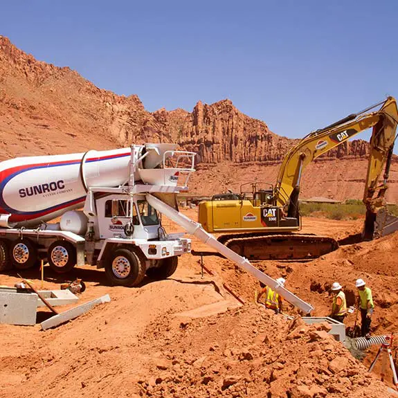 Sunroc Ready Mix Concrete Delivery