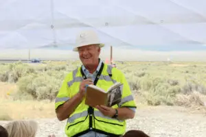 Wilford Clyde smiling