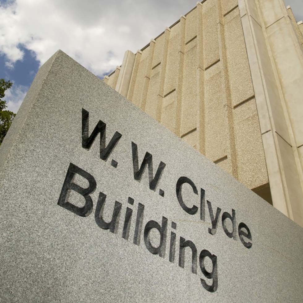 W.W. Clyde Building on BYU campus