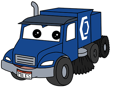 Miles the Sweeper Truck
