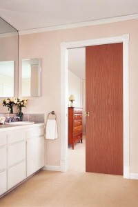 interior pocket door, pocket door, flush pocked door, hidden door